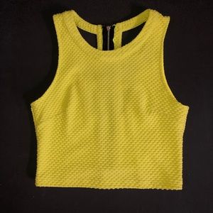 ASTR Textured Crop Top